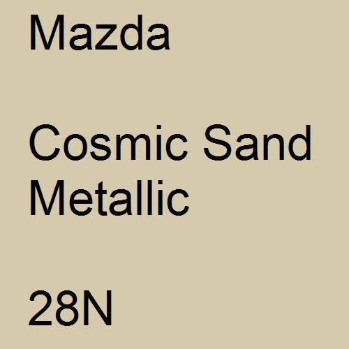 Mazda, Cosmic Sand Metallic, 28N.